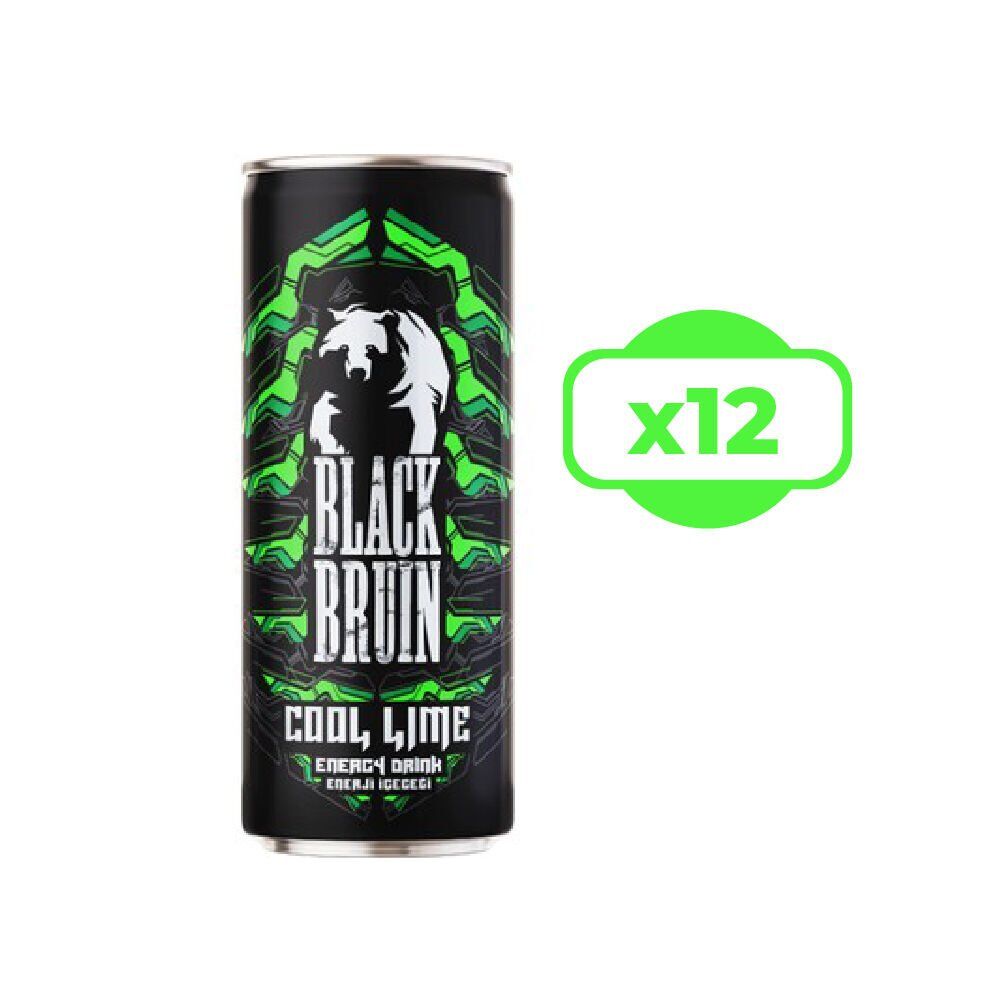 Black Bruin Cool Lime 250ml 12'li