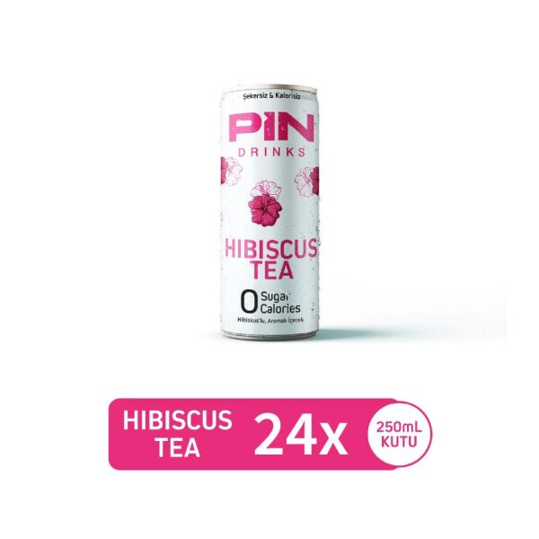 Pin Hibiscus 250 ml 24'lü Teneke Kutu