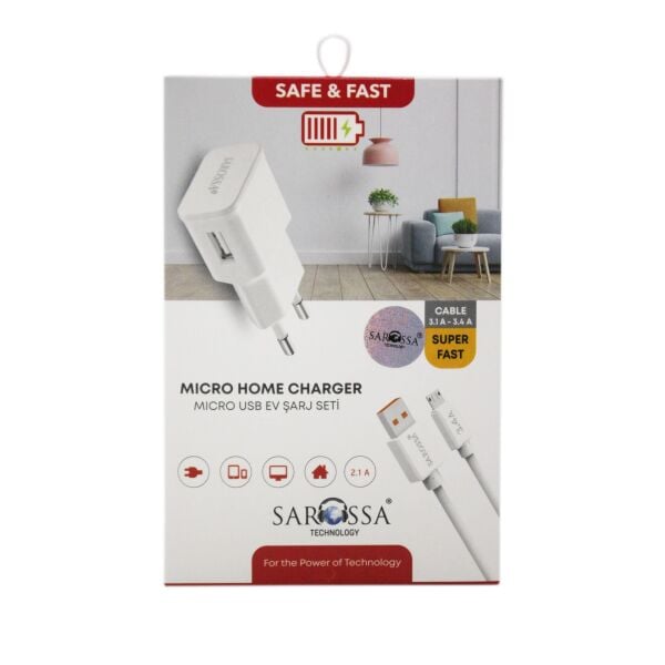 S448 Micro Usb Ev Şarj Aleti
