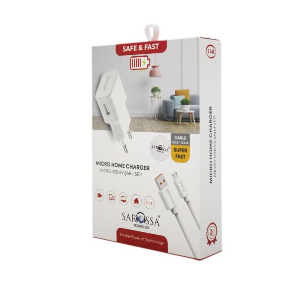 S448 Micro Usb Ev Şarj Aleti