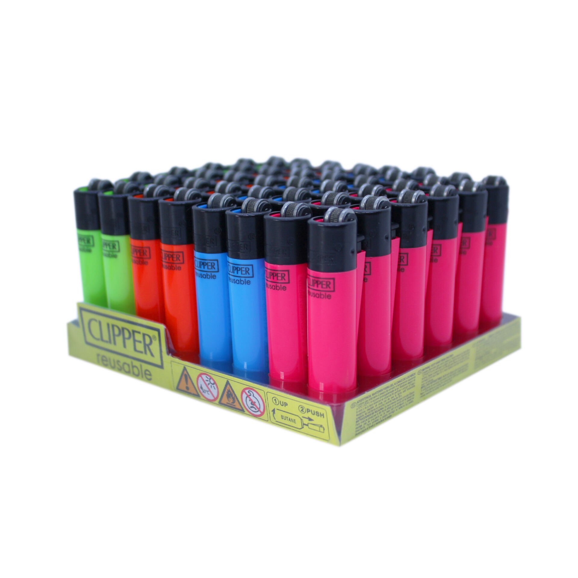 Clipper Micro Pocket Fluo 48'li