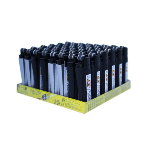 Clipper Micro Pocket Black Silver 48'li