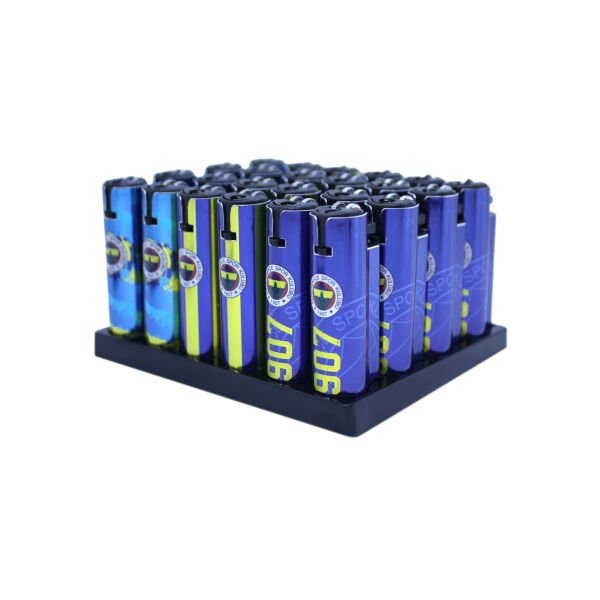 i-Lighter Taşlı Metal Taraftar Çakmak 24\'lü