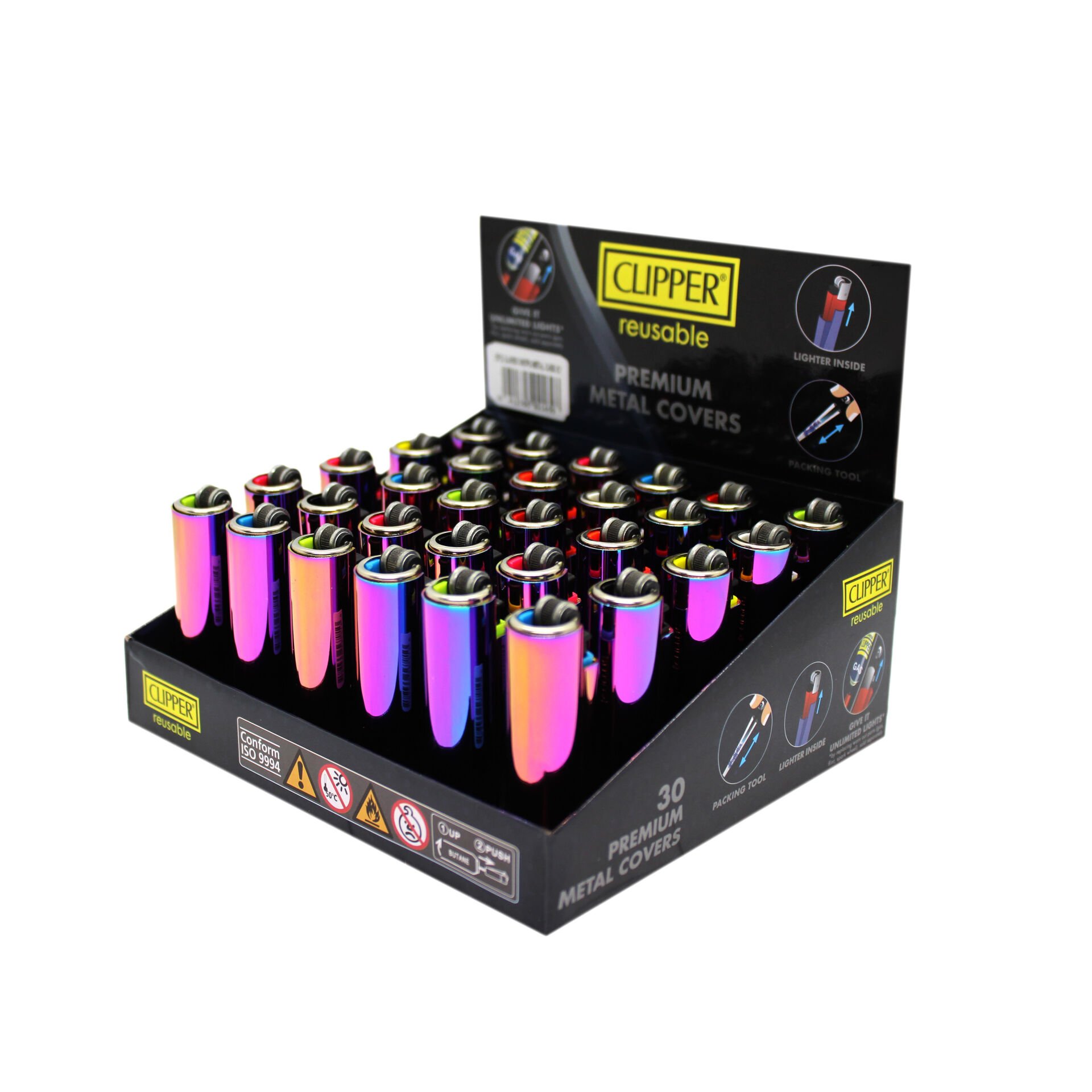 Clipper Metal Kılıf 30\'lu Fusion