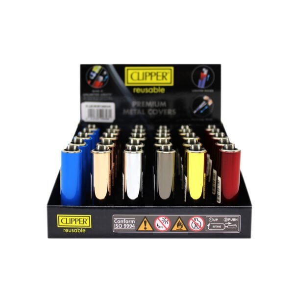 Clipper Metal Kılıf 30\'lu Renkli