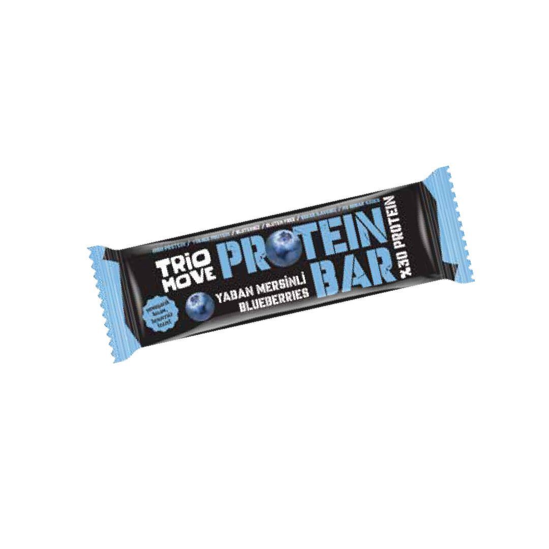 Trio Move Protein Bar - Yaban Mersinli 50gr.*12li